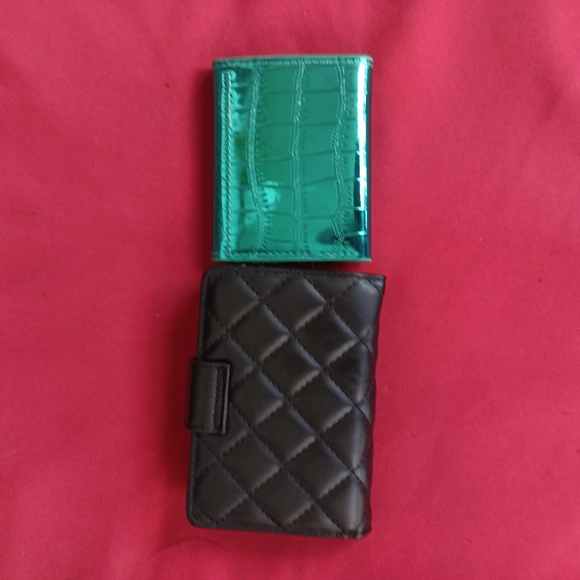 A lot of two women's wallet's. Black and teal. Brand New - Picture 2 of 6